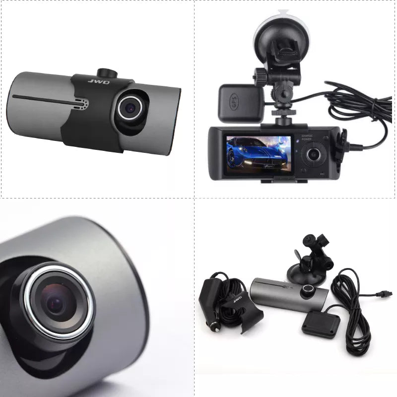 Cámara para vehiculo Full HD, sensor G, caja negra, videocámara.