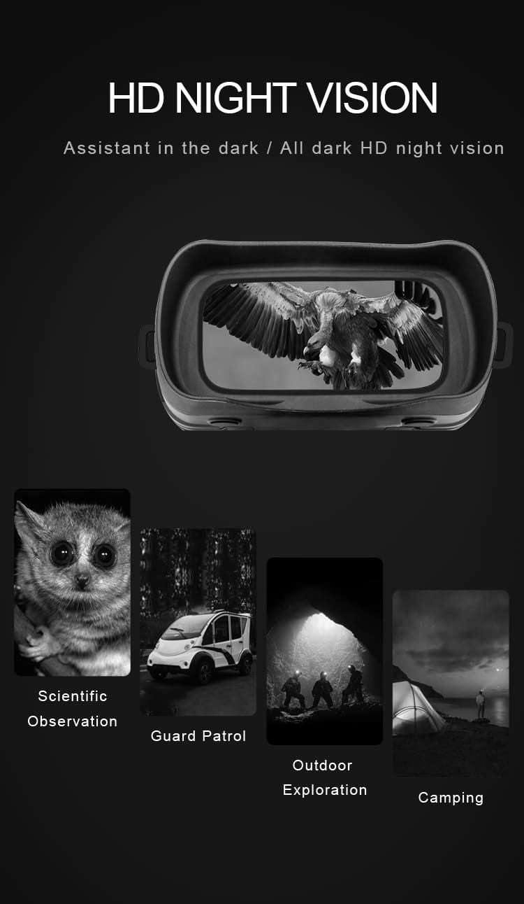 Binocular Visión Nocturna NV-3180 IR