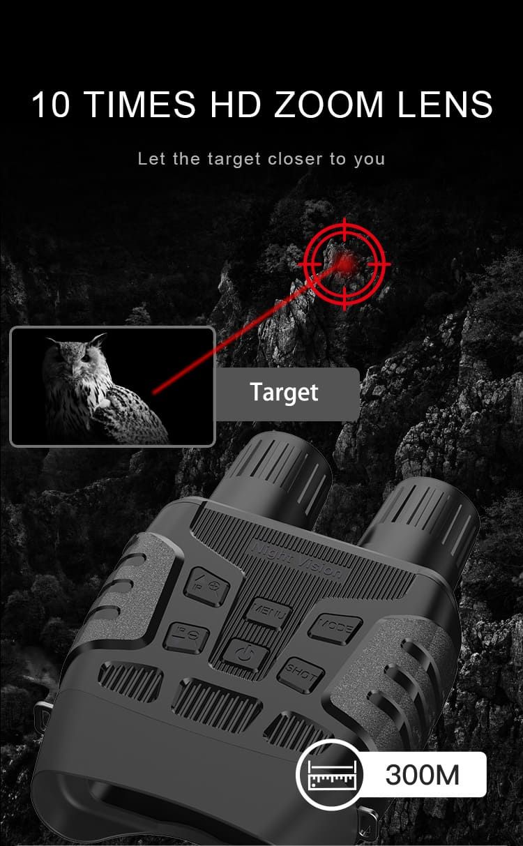 Binocular Visión Nocturna NV-3180 IR