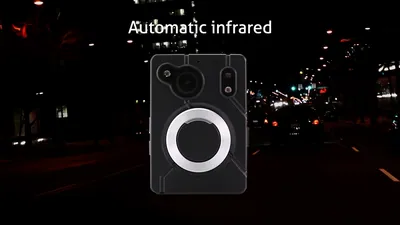 Cámara corporal impermeable IP67, wifi, 13 horas de grabación, sin pantalla LCD