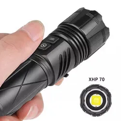 Linterna LED Recargable, 30W, 2000 lúmenes, recargable