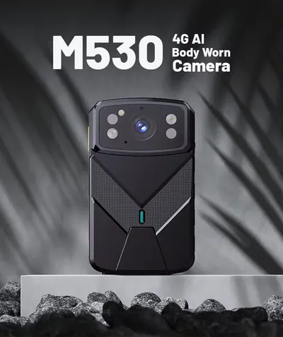 Bodycam H.265,  4G, WiFi y GPS. Modelo M530