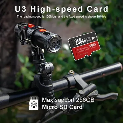 Cámara Dvr para bicicletas y motocicletas, videocámara frontal y trasera Dual de 1080P.